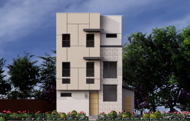  Residence 1 - Elevation B